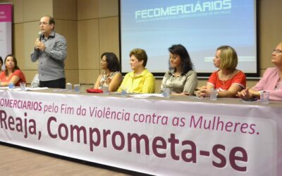 Sincomerciários participa de evento pelo “Fim da Violência Contra Mulher”