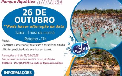 Vem aí a grande comemoração do Dia do Comerciário!