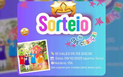 Sorteio Especial Dia das Crianças