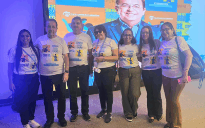 Colaboradores do Sincomerciários de Votuporanga, no evento “Sindicato do Futuro, Futuro do Sindicato”