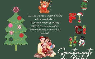 Vem aí a última OFICINA do ano!