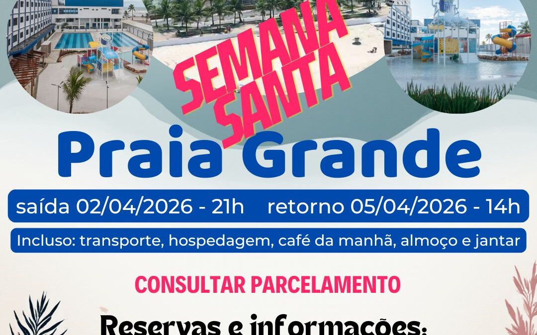 Excursão Centro de Lazer dos Comerciários em Praia Grande