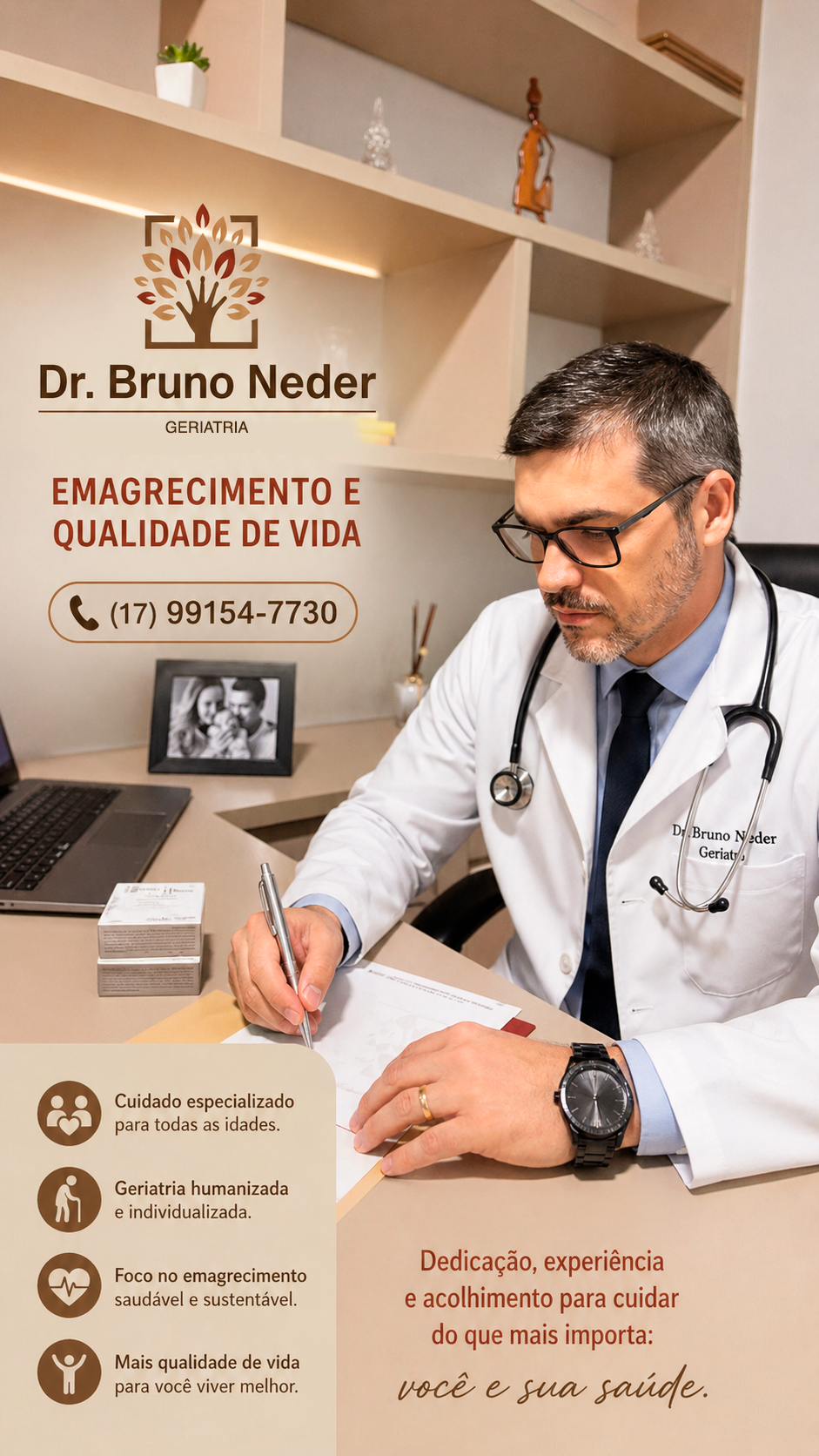 Dr. BRUNO NEDER GERIATRIA - EMAGRECIMENTO E QUALIDADE DE VIDA