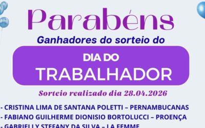 Resultado do Sorteio – Dia do Trabalhador no Sindicato!